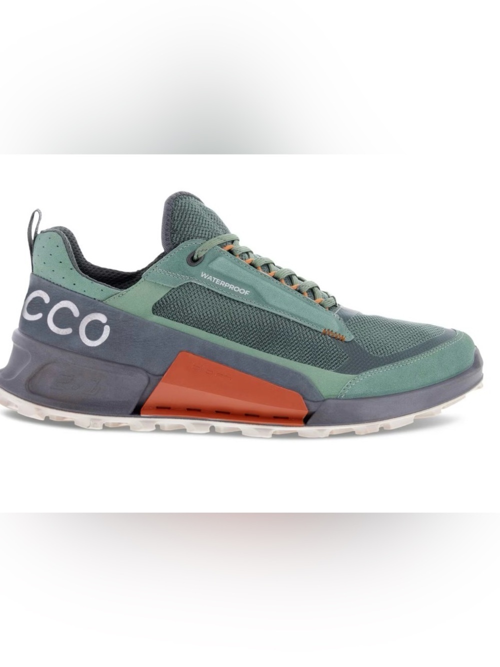 ECCO- BIOM 2.1 MEN'S LOW TEX, size 11 EU 45 frosty green